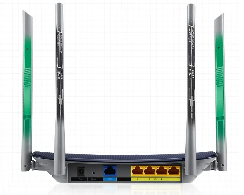 Экспресс ChinFirmware TP-LINK AC1200 Беспроводной двухдиапазонный WiFi 2,4 ГГц+ 5 ГГц маршрутизатор 11AC беспроводной маршрутизатор AP WISP, без коробки