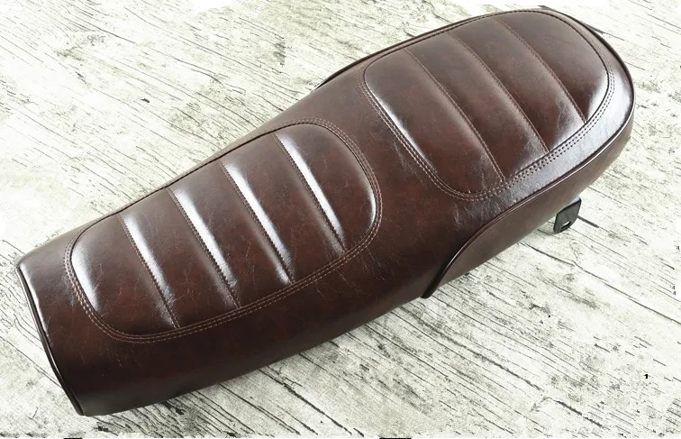 

Universal Hump Vintage Saddle Cover Cafe Racer Seat 63cm For Suzuk GS Yamah XJ Honda CB