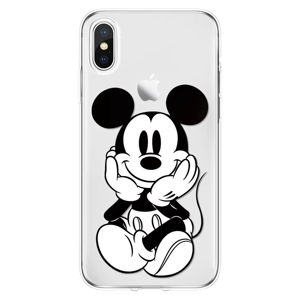 Милый мягкий чехол из ТПУ с рисунком для iPhone 5, 5S, 5C, 7, 8 Plus, 6, 6 S, X, 4, 4S, SE, 11, чехол для iPhone XS Max, чехол для iPhone XR, чехол, Fundas