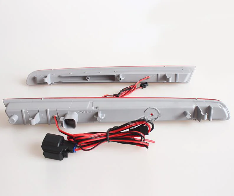  2pcs TailLight Explorer Rear light Bumper fog Lamp LED Reflector Stop Brake Light For 2011 2012 201 - 32973569058