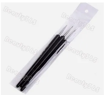 

10set/Lot 3pcs Nail Art Brush Set Kit Acrylic Brushes Painting Pen Design Liner Drawing Wholesale