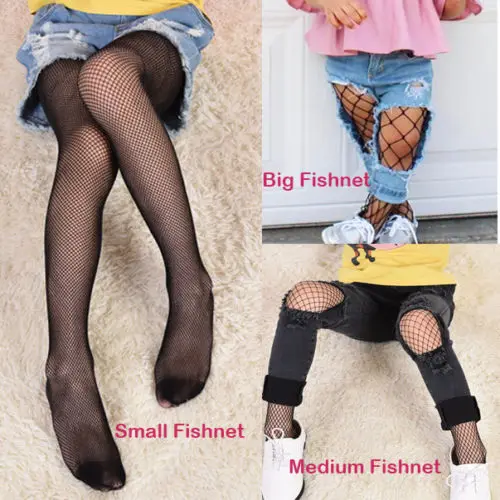 

Pudcoco Kids Baby Girls Black Tights Size Mesh Fishnet Pantyhose Stockings