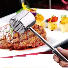 High-grade Stainless Steel, Beef Meat Hammer ,loose Meat Steak Meat Hammer, Smashing Meat Tenderizer Pounders red meat or white meat