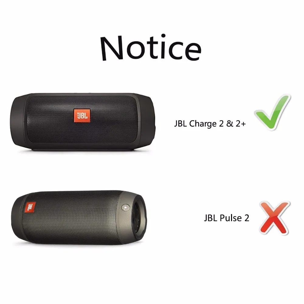 Дорожный защитный чехол-коробка для JBL Charge 2 и Charge 2+ Plus Bluetooth динамик жесткий EVA противоударный чехол для хранения