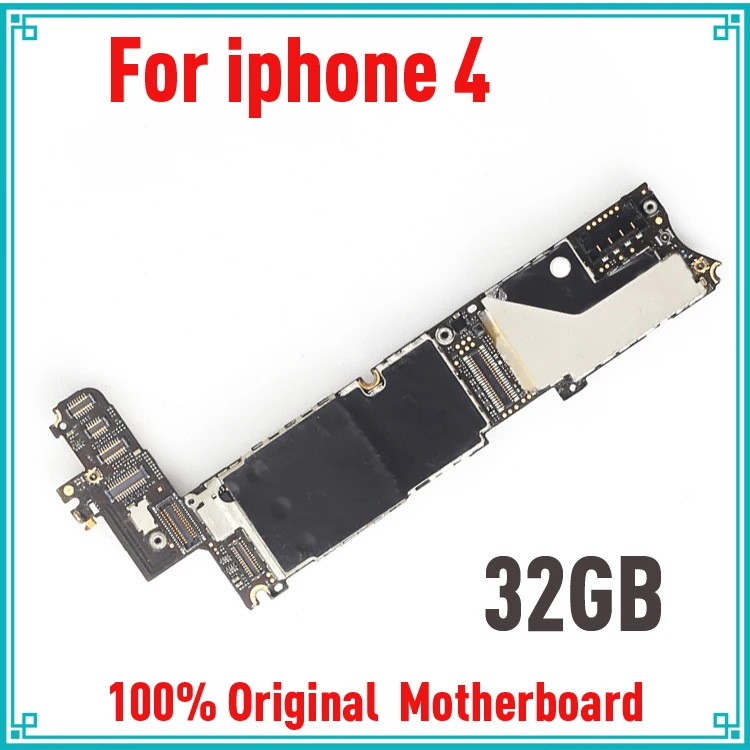 

32gb Original unlocked for iphone 4 Motherboard,with IOS System for iphone 4 4G Logic boards,Free Shipping