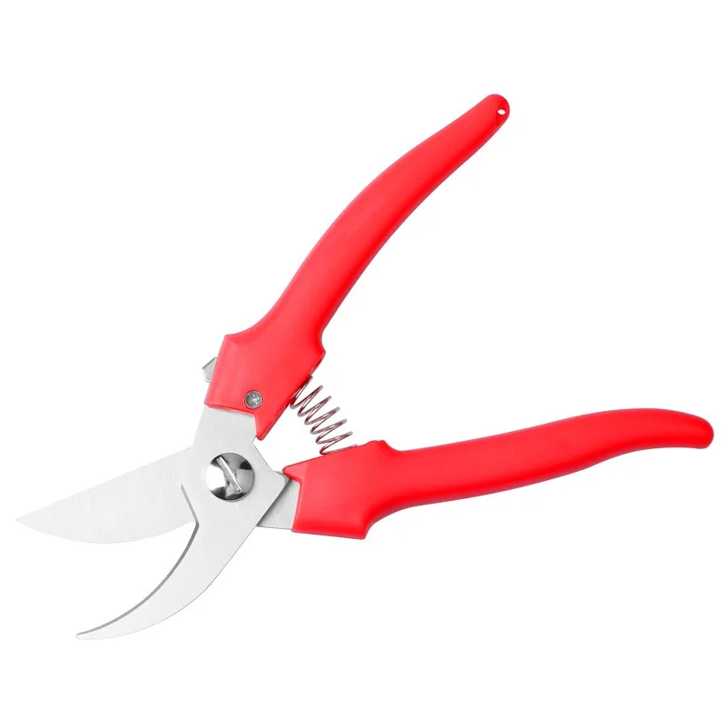 

Stainless Steel Gardening Grafting Tool Fruit Tree Pruning Tools Non-slip Spring Scissors Pruning Shears