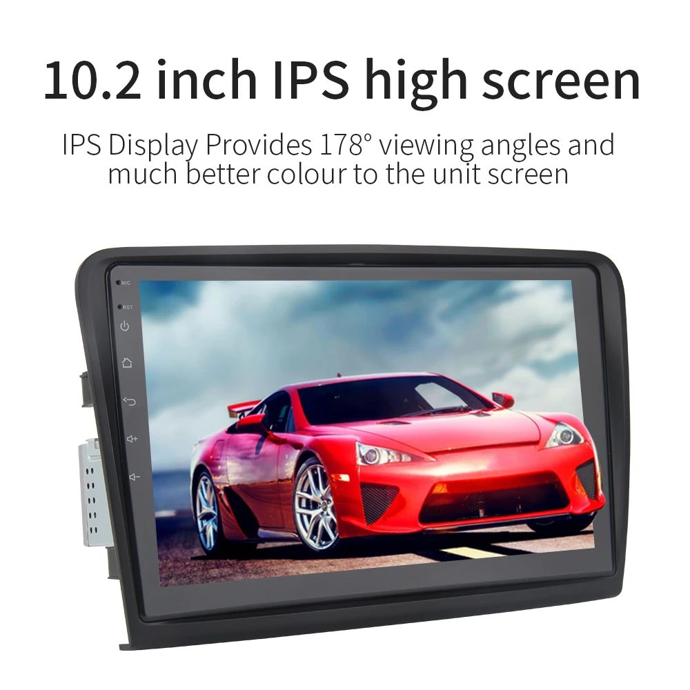 Perfect 10.2" 1 Din Car Raido GPS Android 9.0 for Skoda Superb Multimedia 2008 2009 2010 2011 2012 2013 2014 Support Navigation WIFI DAB 2