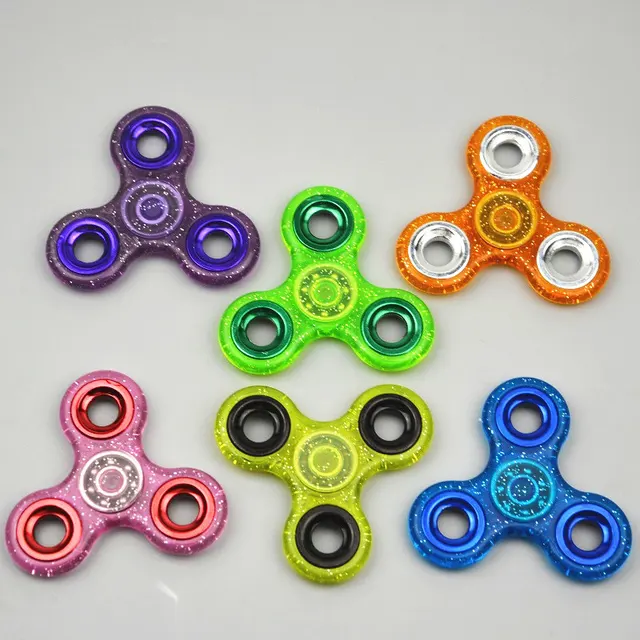 glitter fidget spinner