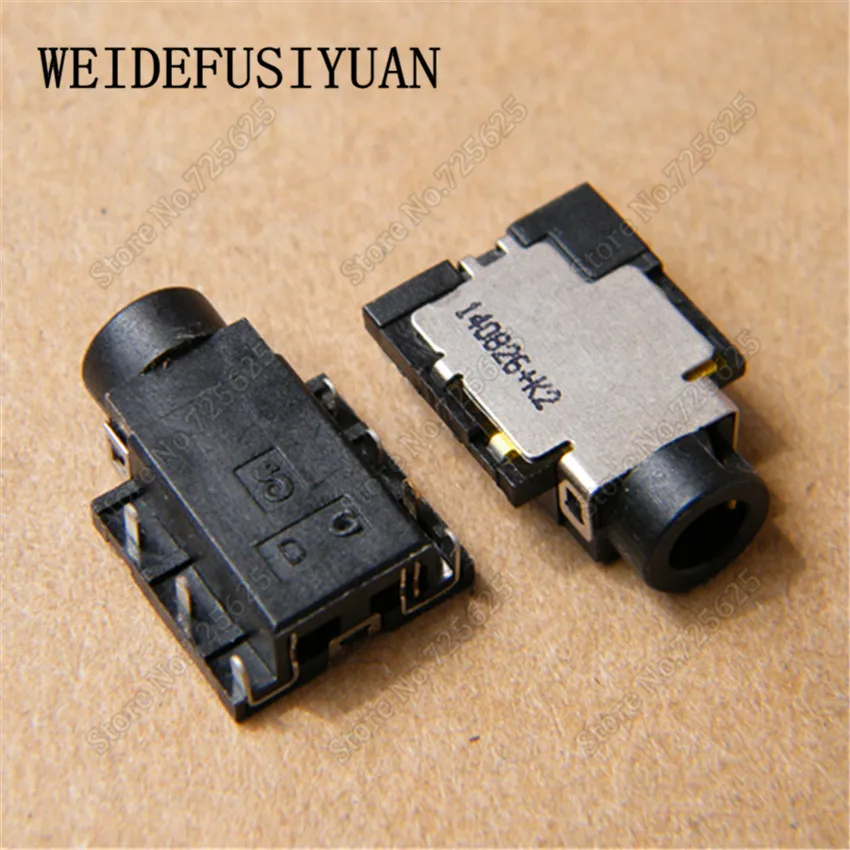 50 100PCS Audio Jack Plug Headphone MIC Port for Lenovo Asus Acer Dell 7 Pin Headphone Microphone Socket Connector