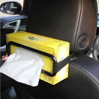 

Car Styling Car Sun Visor Tissue Paper Box Holder for Land Rover LR4 LR3 LR2 Range Rover Evoque Defender Discovery Freelander