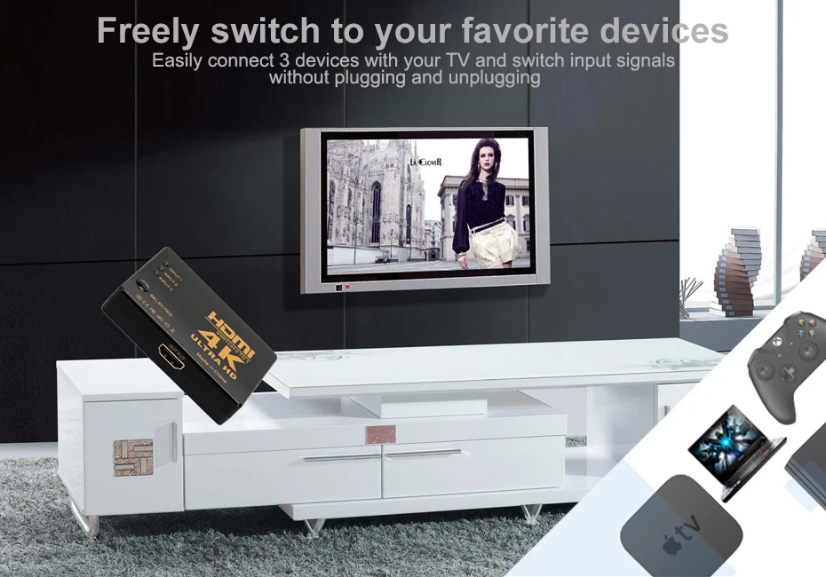 hdmi splitter 4k hdmi switch 1