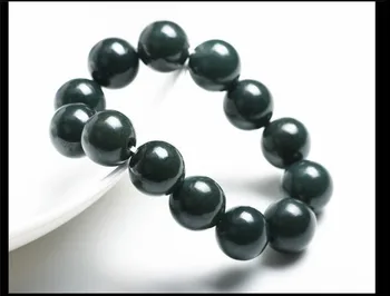 

Hetian YU bracelet natural true drum carving YU bracelet/1
