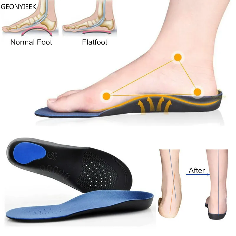 Профессиональные ортопедические стельки EVA для взрослых с плоской подошвой, поддержка свода стопы, ортопедические стельки, подушка для обуви, вставка для ног, забота о здоровье, инструмент для ног