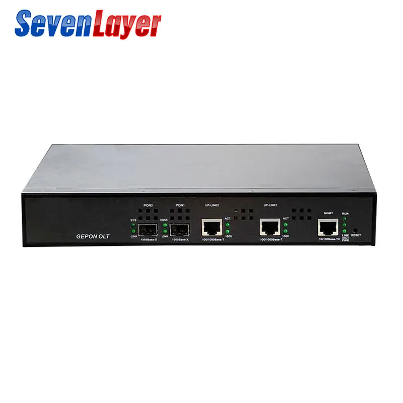 EPON OLT 2PON Порты FTTH CATV операторского класса высокой плотности волоконно оптический