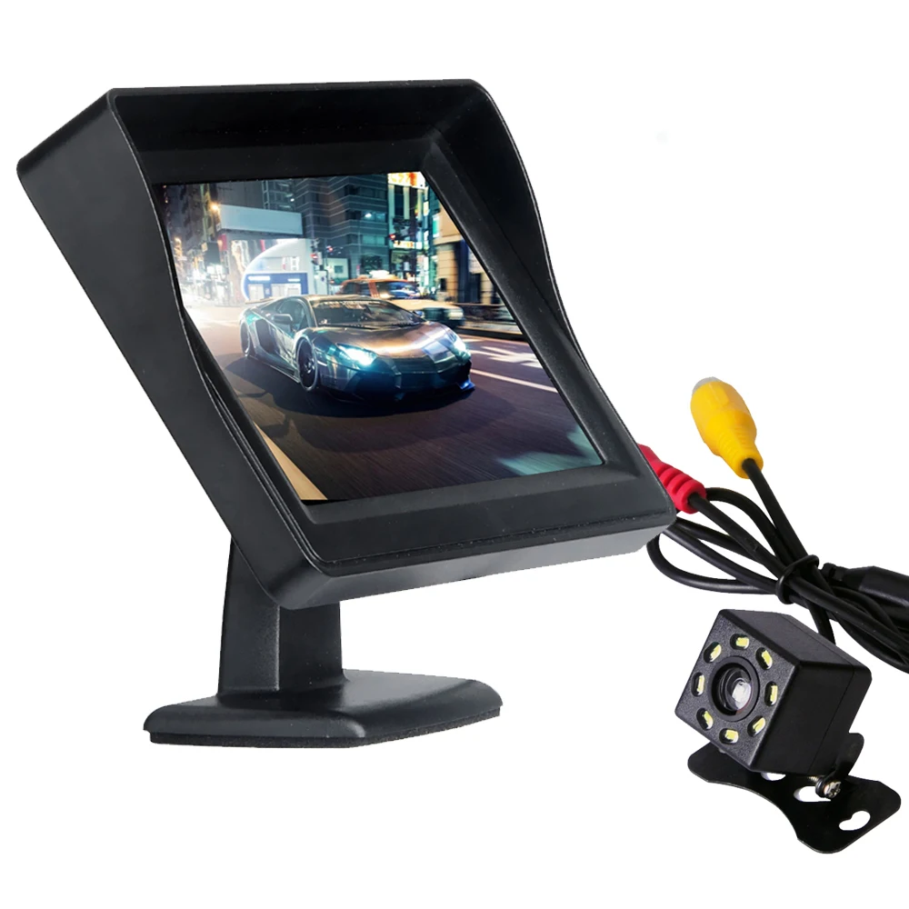 4.3in Multifunction Auto In dash Monitor Backup Camera Video Speler Met