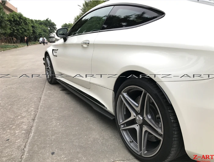 Z-ART настоящие детали для тюнинга из углеродного волокна для AMG C63 Coupe-, детали для ремонта из углеродного волокна для W205 C63 AMG Coupe C63 AMG седан