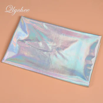 

91*148cm Shiny Iridescent Spandex Polyester Stretch Fabric For DIY Sewing Cloth Garment Bag Decor Patchwork