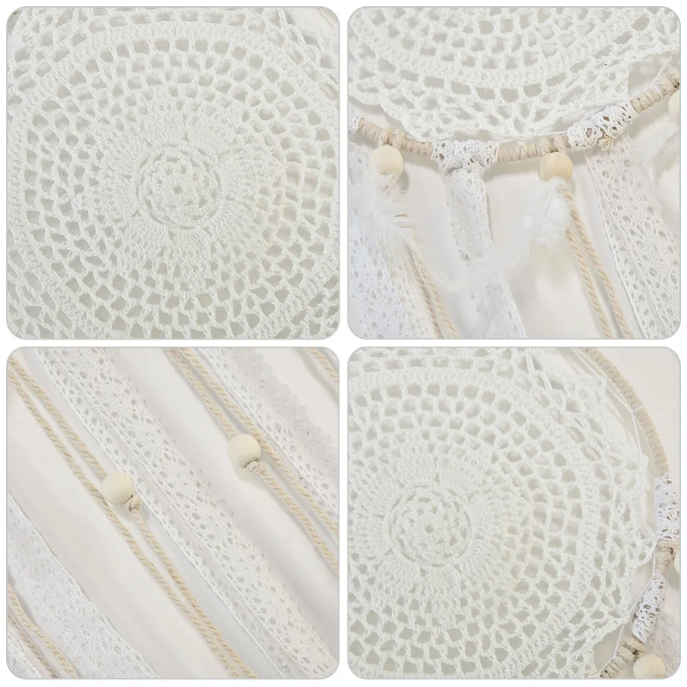 3 unids/set atrapasueños hechos a mano estilo indio tejido pared colgante decoración blanco atrapasueños boda fiesta colgante Decoración 3 unids/set atrapasueños hechos a mano estilo indio tejido pared colgante decoración blanco atrapasueños boda fiesta colgante Decoración