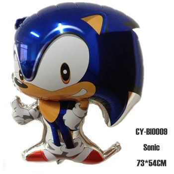 

Free Shipping 2pcs/lot Sonic Balloons Foil Balloons Wedding Birthday Party Supplies Kids Classic Toys