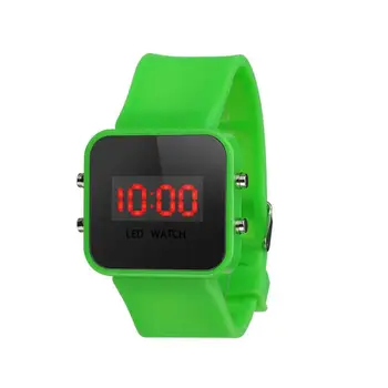 

Superior Unisex LED Screen Digital Silicone Strap Girl Boy Quartz Sport Kids Wrist Watch Nov 30