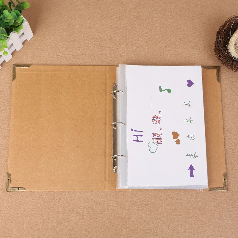 

2019 Creative Personality Album Scrapbook DIY Craft Scrapbooking Photo Album for Anniversary for Wedding Gifts Book of Memory