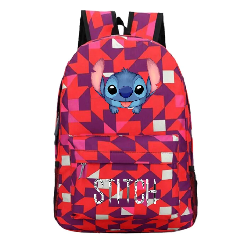 Stitch Men Women Boys Girls Laptop Bags Students Back to School Gift Backpack Fashion Beautiful Popular Pattern Travel Rucksack