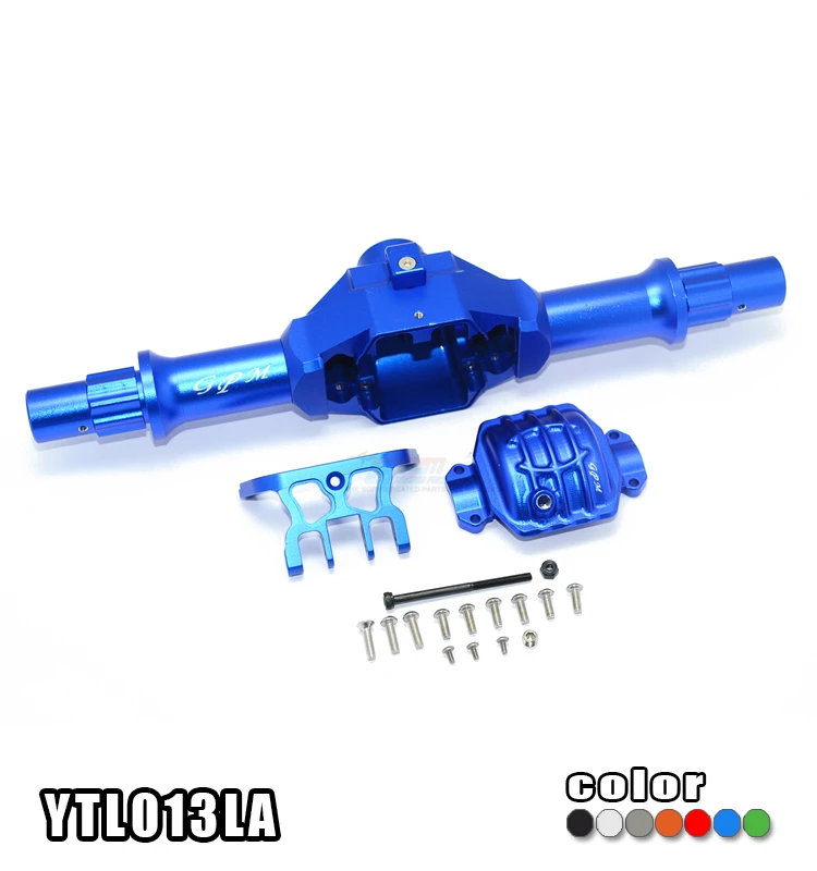 1/8 AXIAL YETI XL 90032 комплект корпуса заднего моста из алюминиевого сплава + Корпус