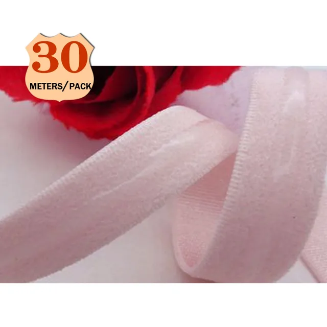 silicone gripper elastic 1/2" webbing pink color 30meters per pack