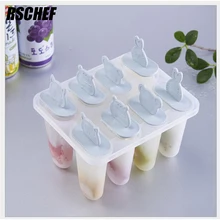 Творческий мультфильм животных с крышкой домашнее мороженое инструмент плесень восемь