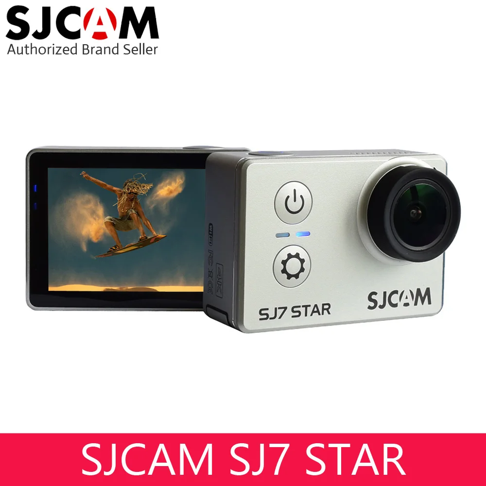

SJCAM SJ7 STAR Wifi 4k Touch Screen Ambarella A12S75 30M Waterproof Diving Remote Control Ultra HD Mini Sports Action Camera DV