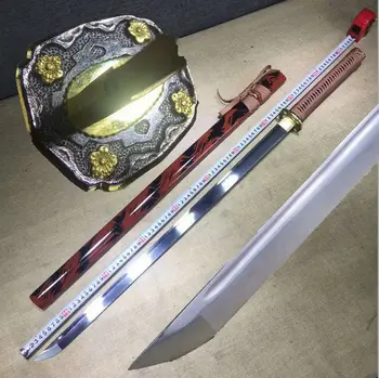 

Handmade Sturdy Japanese Sharp 1060 High Manganese Steel Sword Samurai Katana Full Tang
