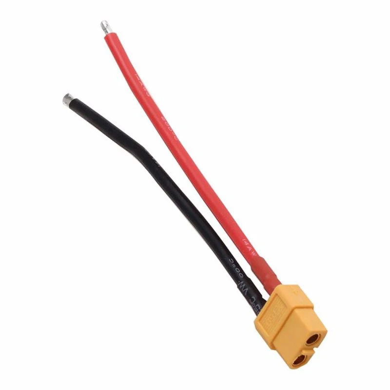 XT60 штекер разъема для аккумулятора с силиконовым проводом 14 AWG|Соединители| |