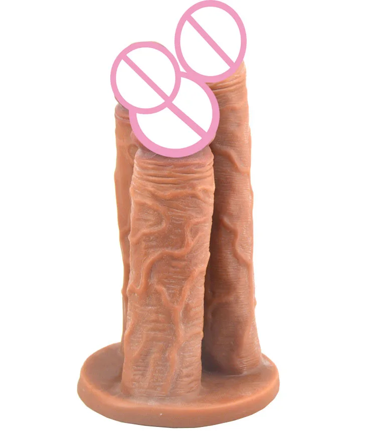 New huge dildo realistic thick dildo with 3 dildos large dick male artificial penis lesbian female Masturbation dildos for woman