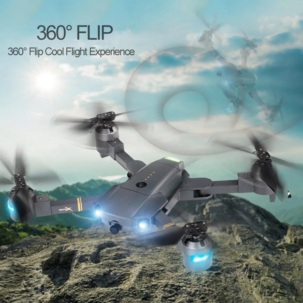 Attop XT-1 WIFI 2.4G 6-axis Gyro FPV Drone 0.3MP Camera Drone 3D Flip Altitude Hold Foldable Dron RC Helicopter Quadcopter (17)
