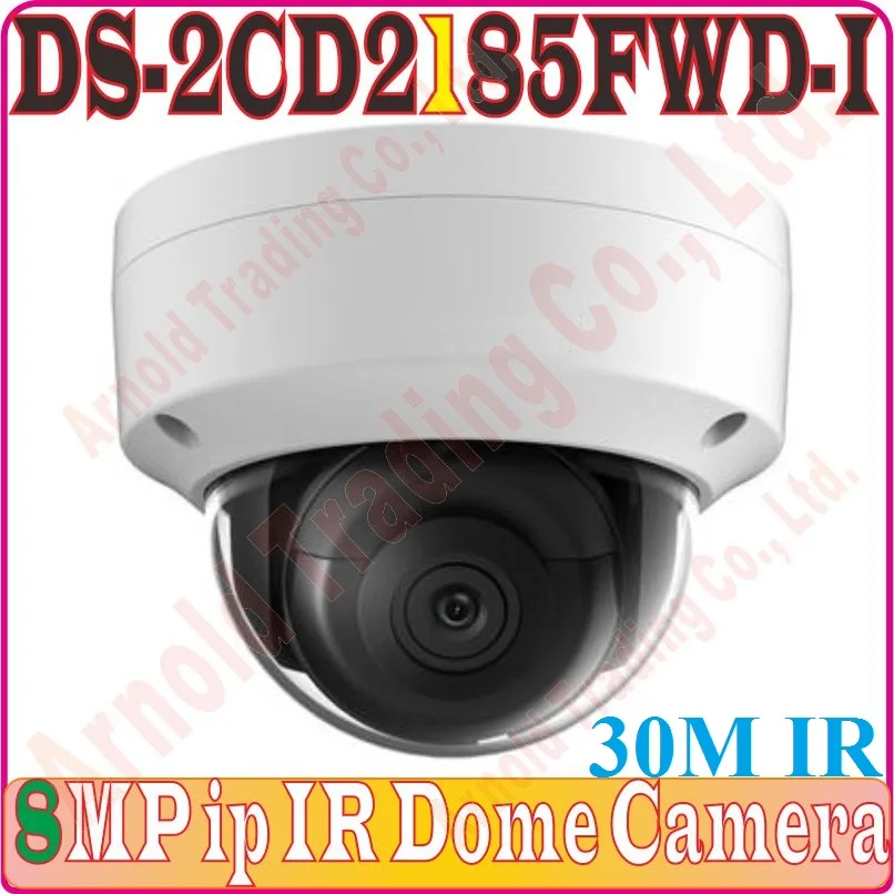 

Without Alarm/Audio Eng-Verison DS-2CD2185FWD-I H.265 8MP IP web dome POE camera Network Dome Camera 120dB Wide Dynamic Range