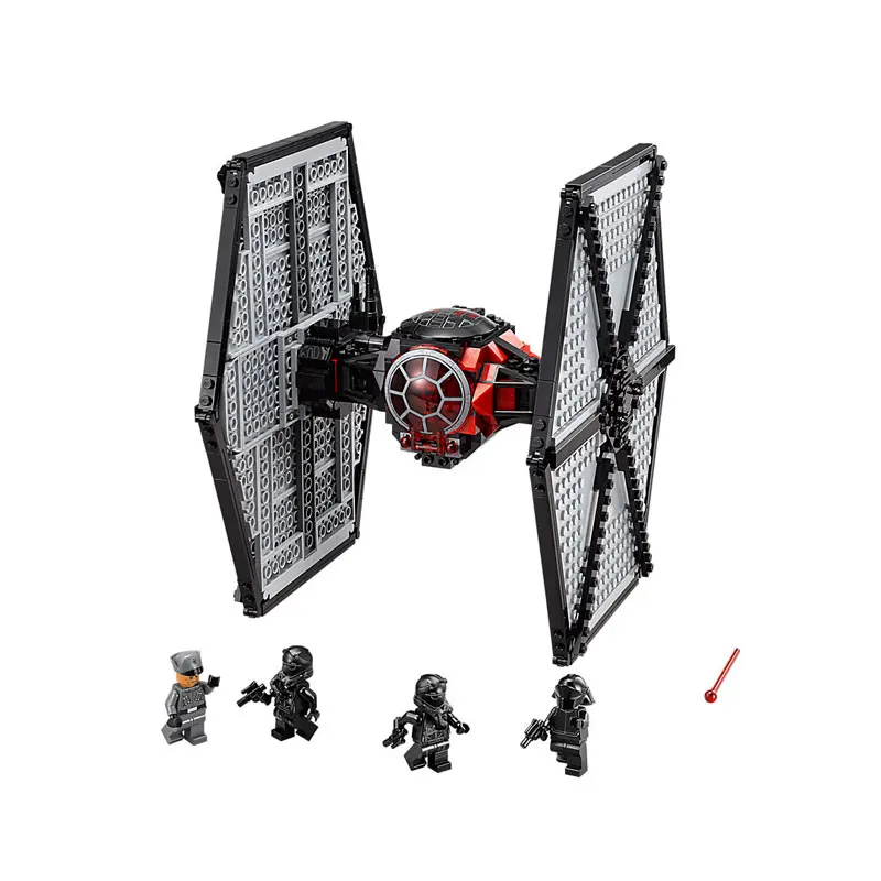 

05005 Genuine Star war Series The First Order Tie Set Fighter model Building Blocks Christmas Toys Compatible with legoING 75101