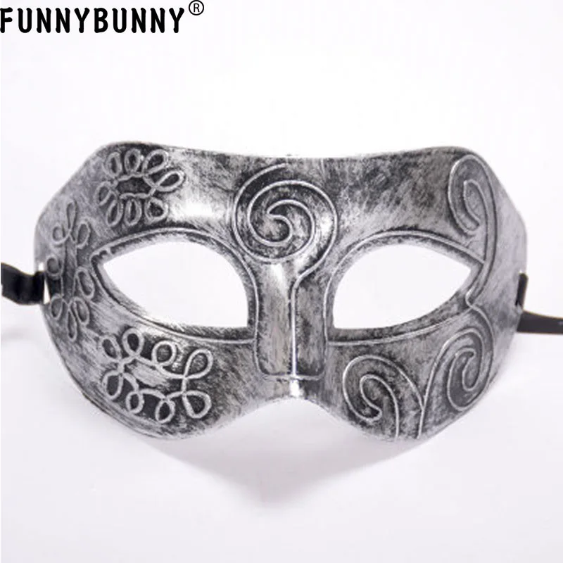 

FUNNYBUNNY Cool Men Fighter Masquerade Face Mask for Ball Party/ Halloween Masquerade Mask Mardi Gras Mask Party Adults