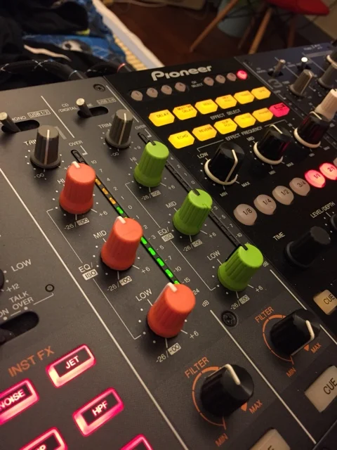 500pcs/lot gray Color OEM Rotary Control Knob For