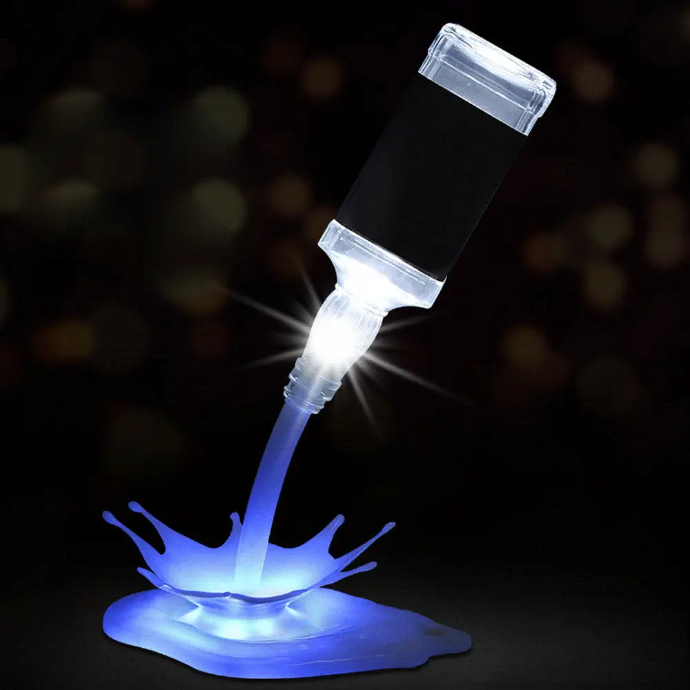 3d Usb Led заливки вино лампа ночник High End стол бутылки вина подарок лампы освещения