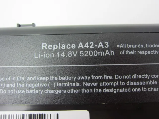 HSW 5200 мАч Батарея для ASUS A3 a3e A3G A3H a3n A6 a6e A6F A6G A6J A7 A3000 A6000 G1S Z91 Z92 Z9100 A42-A3 A42-A6 bateria Акку