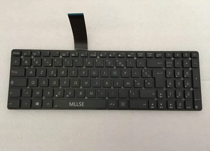 

Free shipping brand new French keyboard for ASUS K55A K55V K55VD K55VM K55VJ A55V A55VD A55VJ A75 K75V black