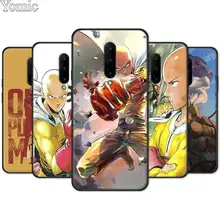 Black Case for Oneplus 7 7 Pro 6 6T 5T Silicone Phone Case for Oneplus 7 7Pro ONE-PUNCH MAN Soft Cover Shell