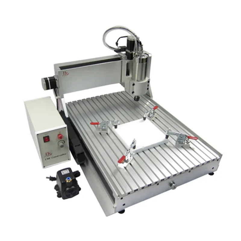 

2set 1500W spindle metal engraving machine LY 6090Z mini cnc router with limit swithch