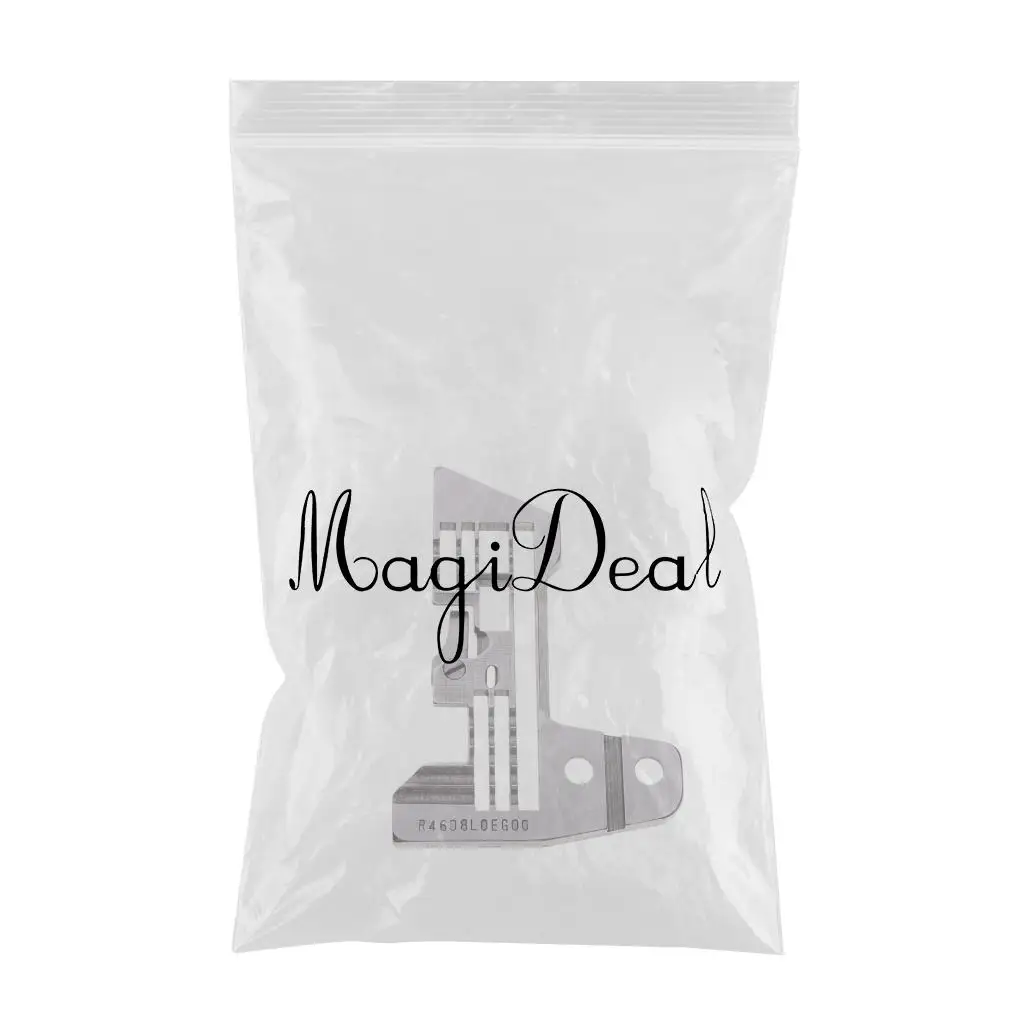 Steel R4608-LOE-GOO Needle Throat Plate For JUKI MO-3316E-DE6-40H Overlock Sewing Machine Parts Attachments