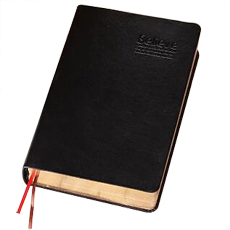 Винтажный блокнот из плотной бумаги, кожаный блокнот, Библейский дневник, школа планирования, канцелярские принадлежности для офиса