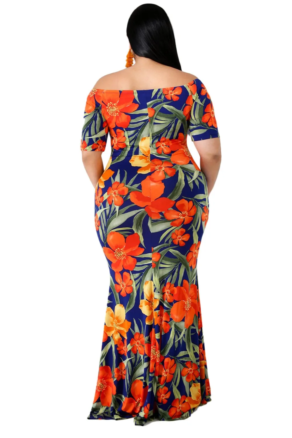 California-Poppy-Mermaid-Plus-Size-Dress-LC610608-14-2
