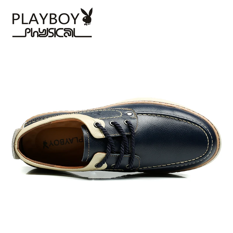 Мужские кожаные ботинки PLAYBOY водонепроницаемые для дождливой погоды на весну