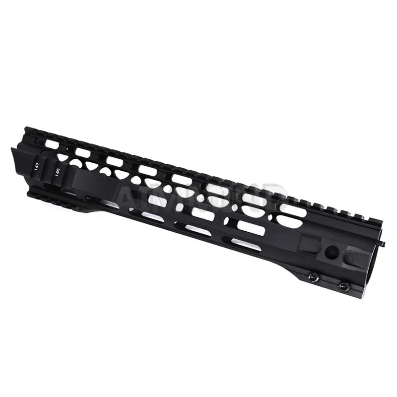 7 10 12 15 بوصة M-LOK handguard شحن تعويم سوبر ضئيلة ar 15 Handguard رباعية السكك الحديدية MLOK Handguard Picatinny السكك الحديدية ل M4 M16