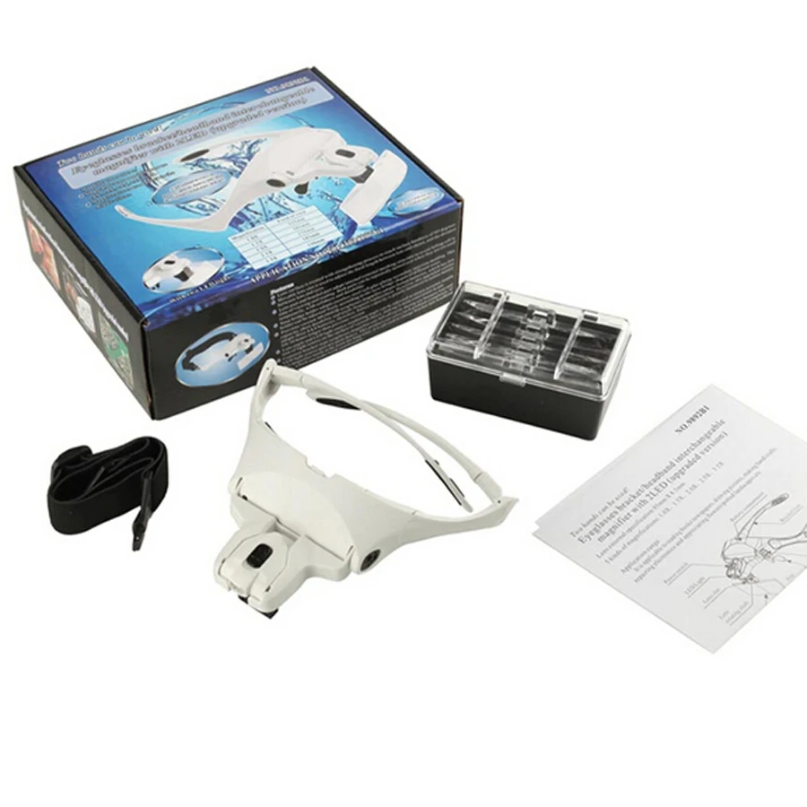 

1pcs new design white color permanent makeup tattoo lamp magnifiers microblading accesories for eyebrow tattooing