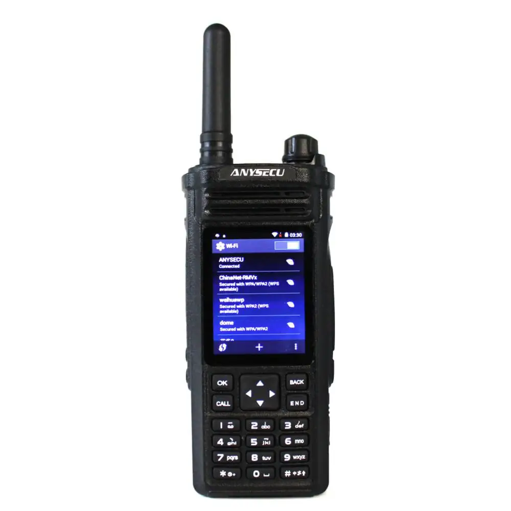 

ANYSECU 3G network radio 3G-HD6800 with WIFI walkie talkie WCDMA GSM 3G Radio work with Zello Real-ptt platform